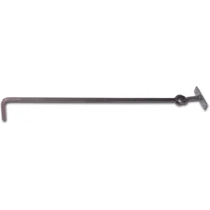 Aufspreizstangen gerade, 350x8 mm, Stahl blank