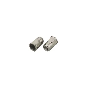 Mikromutter Teilsechskant Rundschaft offen M 5x14.0 Edelstahl A2