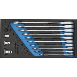 GEDORE Maulschlüssel/Ringratsche-Satz 1500 CT1-7 RA in 1/3 CT-Modul 14-teilig