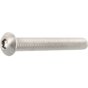 ISO7380-1 M 4x 20 Edelstahl A2-070 Linsenschraube mit Innensechskant
