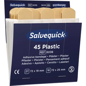 CEDERROTH Wasserabweisende Pflaster REF 6036 zu Spender - 270 Stück