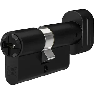 WINKHAUS Knaufzylinder keyTec N-Tra, verschiedensperrend, 65/K45 schwarz