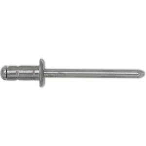 GESIPA Poly Grip Mehrbereichsniete Flachrundkopf 4.8x10 Aluminium mit Stahldorn