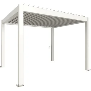 BIOHORT Pergola Gr. 3 x 3 weiß
