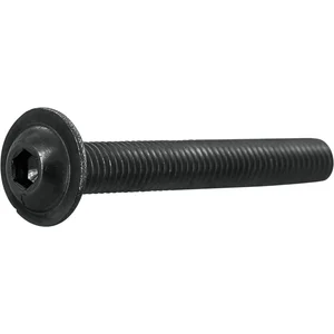 ISO7380-2 010.9 M 5x20 verzinkt-schwarz Linsenschraube mit Flansch und ISK