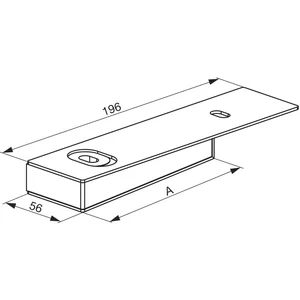 GU Thermostep 204 Rahmen-Eckverbinder-Set unten IV78