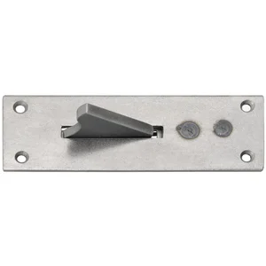 Paderschnapper, Platte 115 x 38 mm, Stahl blank