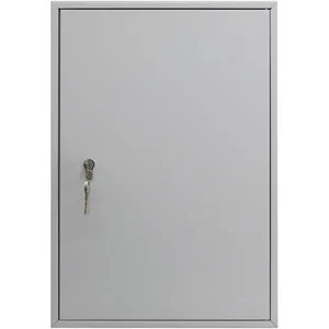 BURG-WÄCHTER Schlüsselschrank PZ 6850, mit 200 Haken, Stahl lichtgrau