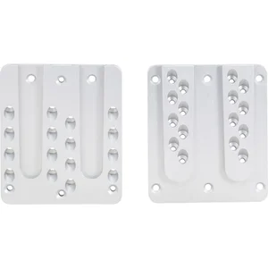 PITZL Doppel HVP 120x140x12 mm Aluminium eloxiert