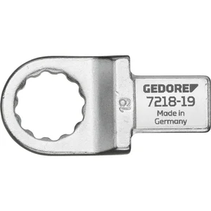 GEDORE Einsteckringschlüssel 7218-18 Aufnahme 14 x 18 vierkant 18 mm