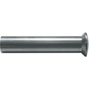 Hülsenmutter Linsenkopf mit Schlitz M4 x 25 Messing vernickelt