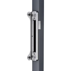 Schließblech mit Anschlag für Rohrrahmenschloss Fiftylock/Fortylock,Edelstahl