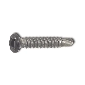 SFS-SR2 Armierungsschraube 4.2x25 PH 2 verzinkt Kopf nach RAL9011 schwarz besch.