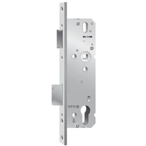 KFV Rohrrahmenschloss 49PZW, DM 45mm, Entfernung 92mm, Stulp 245x16x3mm verzinkt