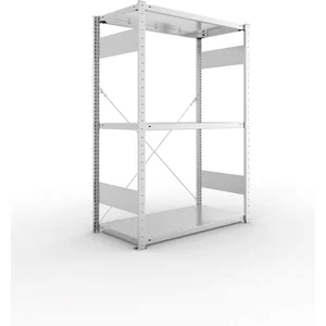 META Steck-Grundregal 1500 x 1000 x 500 mm 3 Fachböden 150 kg