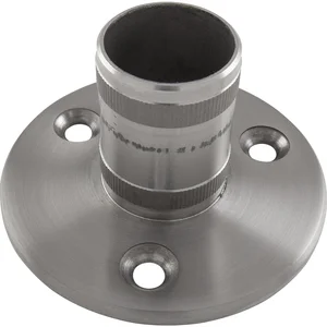 ECONOMY Flansch innen für Rohr ø 42,4 x 2,0 mm,Edelstahl geschliffen V2A