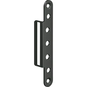 SIMONSWERK Abdeckwinkel VX 7560 KR, Stahl beschichtet schwarz matt RAL 9005