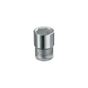 GEDORE Steckschlüssel-Einsatz 19 DIN3124 1/2"vierkant 21.0 mm sechskant