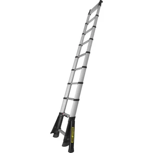 JUST Anlege-Teleskopleiter Telestep Prime 13 Sprossen 0,93 - 4,10 m