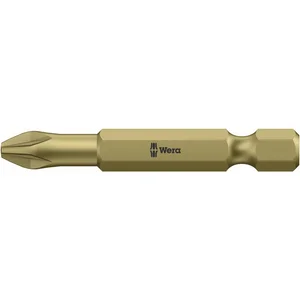 WERA Bit-Einsatz 855/4TH lang 1/4"sechskant PZ 3/50 mm Pozidriv