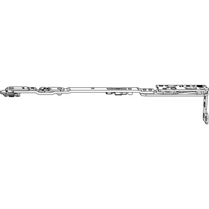 MACO MM DK-Scherenarm POWER Sparlüftung 13V FT30 FFB 370-800 mm silber links