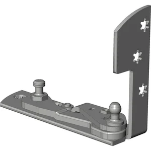 WINKHAUS Ecklager EL.H.IF-N.29-13-12.RS Eurofalz 29 mm 13V silber rechts