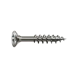 SPAX-FEX H Beschlagschraube 4.0x 35 TX15 Stahl Wirox-Silber f. Holzbefestigungen