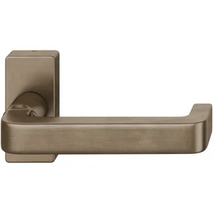 FSB FH-Rahmentürdrücker 09 1134 Hochhaltefeder B eckige Rosette Bronze