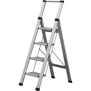 Alu-Klappleiter Step+Store XL 4-stufig