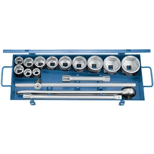 GEDORE Steckschlüssel-Satz 32 FMU 3/4"vierkant mit Umschaltknarre 16-teilig