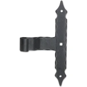 Kreuzband ohne Kegel, 300 x 40 x 6 mm, Schmiedeeisen verzinkt geschwärzt