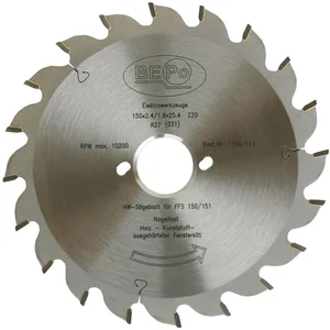 BEPO Sägeblatt HW 170 mm Z18 Holz