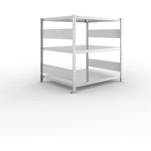 META Steck-Grundregal 1025 x 1000 x 800 mm 3 Fachböden 230 kg
