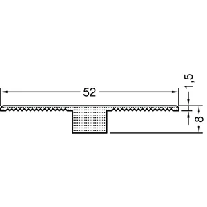 GUTMANN Fugenband 2000/52/8 mm, Kunststoff grau (1 Rolle= 10 Meter)
