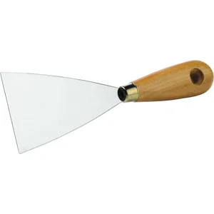 SCHULLER Malerspachtel mit ovalem Holzheft Breite 80 mm