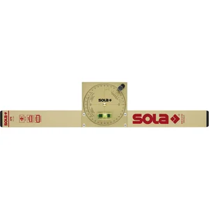 SOLA Neigungs-Wasserwaage mit Magnet Länge 145 mm