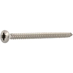Spanplattenschraube Linsensenkkopf 3.0x 20 Vollgewinde Pozidriv 1 Edelstahl A2