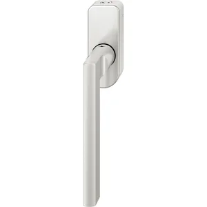 FSB Fenstergriff 34 1035 abschließbar ovale Rosette, Aluminium silber eloxiert