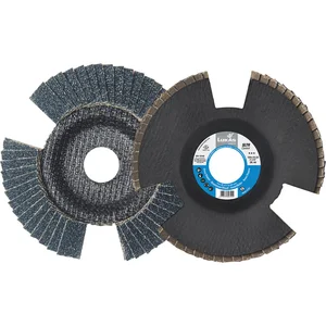 LUKAS Schleiflamellenteller SLTR Control Zirkonkorund ø 125 mm Korn 80