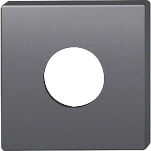 FSB Deckrosette quadratisch 03 0450 09312 ASL/AGL, Aluminium schwarz matt