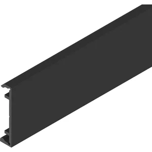 SOLIDO 100/HELM Klipsblende ME minimale Einbauhöhe schwarz matt L=6000 mm