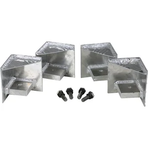 Palettenfüße für Riffelblechboxen (4 St)