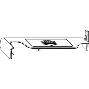 MACO Abdeckkappe Ecklager POWER Holz, FT 30 mm, rechts, RAL 9022 (365224)