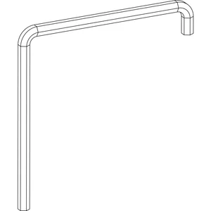 MACO Einstellschlüssel Innensechskant SW4, 2 x gebogen, L=75 mm (41017)