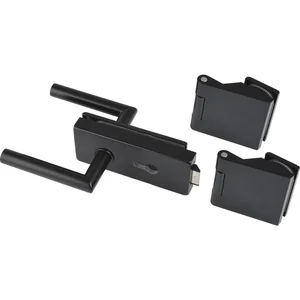 Beschlagsgarnitur Classic PZ, Aluminium schwarz RAL 9005