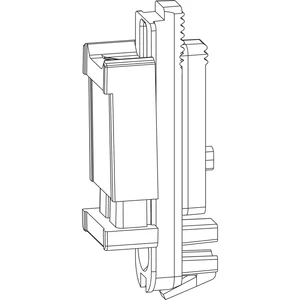 ROTO NX Schnäpper Flügelteil Holz/PVC silber