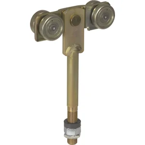 Rollapparat HELM 620L zweipaarig mit Drehlager, Stahl verzinkt, gelb