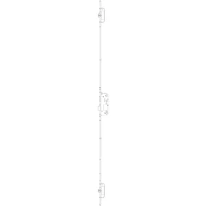GU MFV-Schloss Secury Automatic DIN, DM 65,Stulp 1750x20x2,5 mm, VK10, Edelstahl
