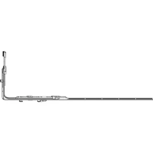 MACO MM Eckumlenkung für Rundbogenfenster, variable Getriebe, 2 iS, silber