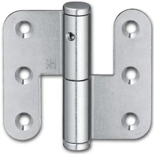 Aufschraubbänder stumpf, 70 mm, rechts, Stahl verzinkt